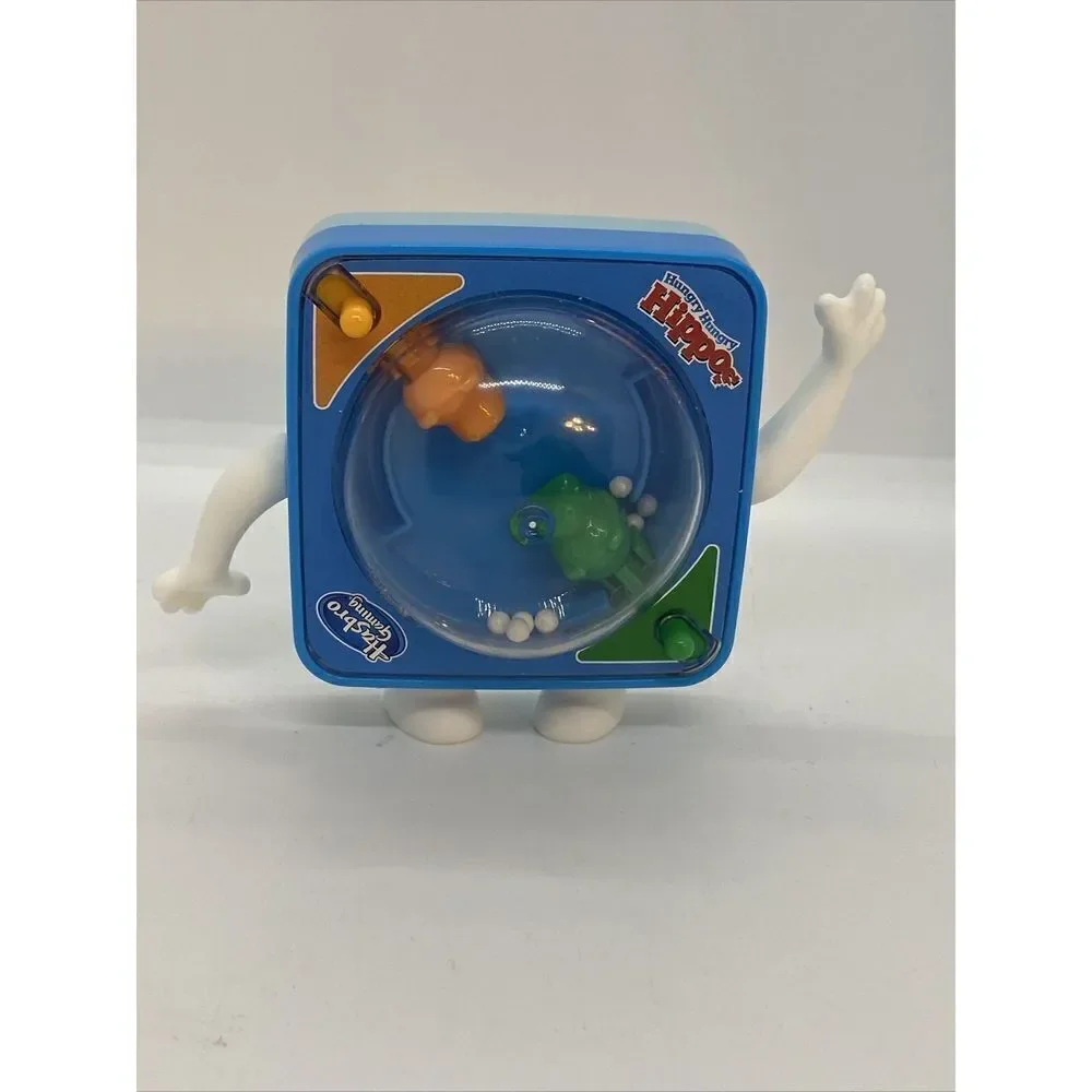 Hungry Hungry Hippos Mini Travel Game, Hasbro Gaming, Distributed by McDonalds